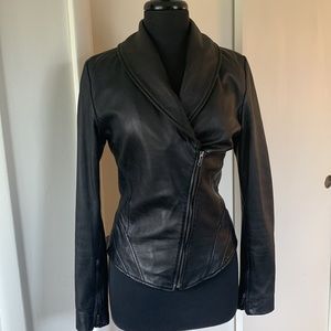 E Funk Leather Jacket, Size Small